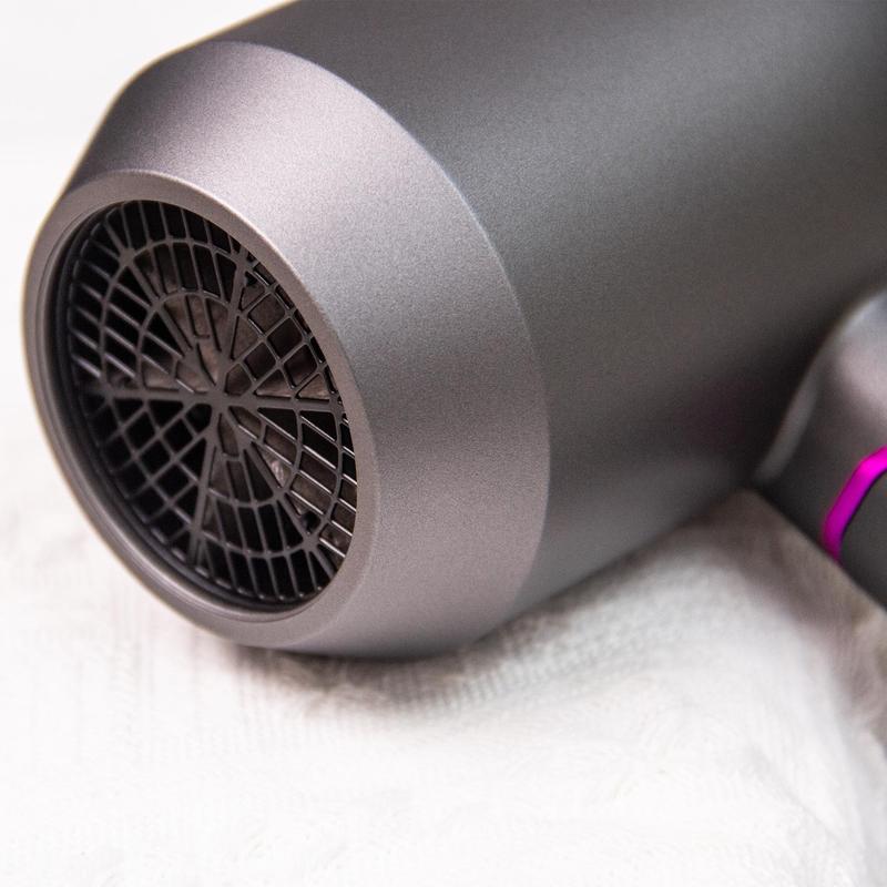 Foldable Handle Hair Dryer with Diffuser, 1800W Ionic Constant Temperature Blow Dryer, Hair Care Appliance for Women