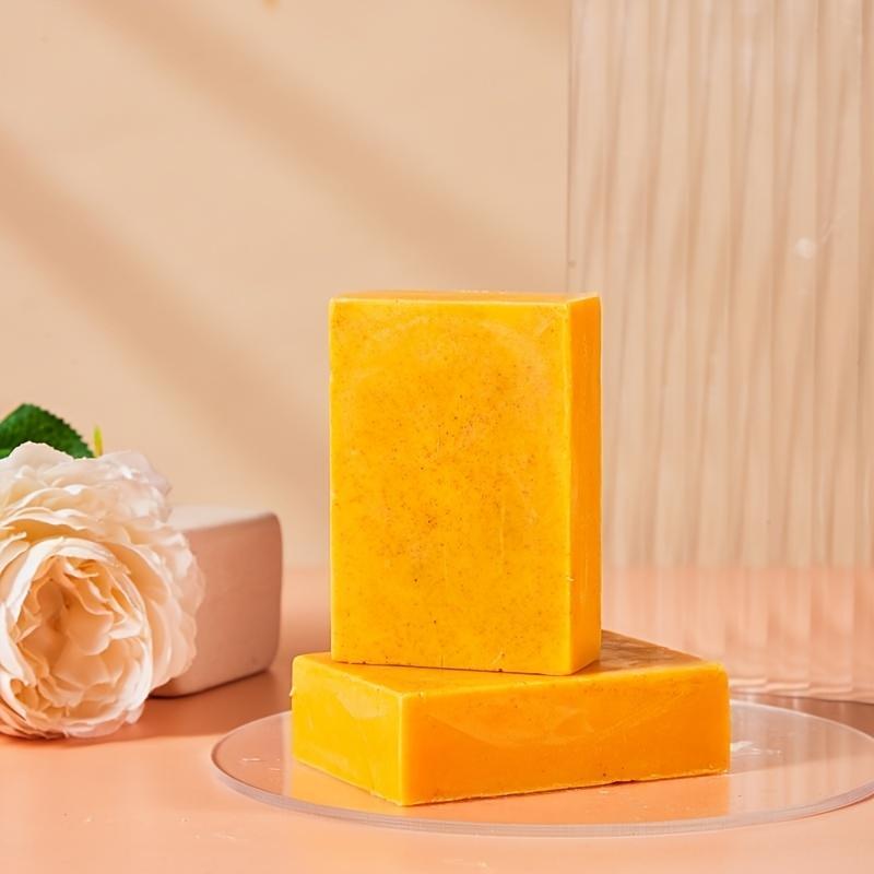 Turmeric Soap Bar, 2 Counts set Natural Moisturizing Soap Bar, Deep Cleansing Soap Bar for Face & Body, Daily Skincare Product for Women & Men