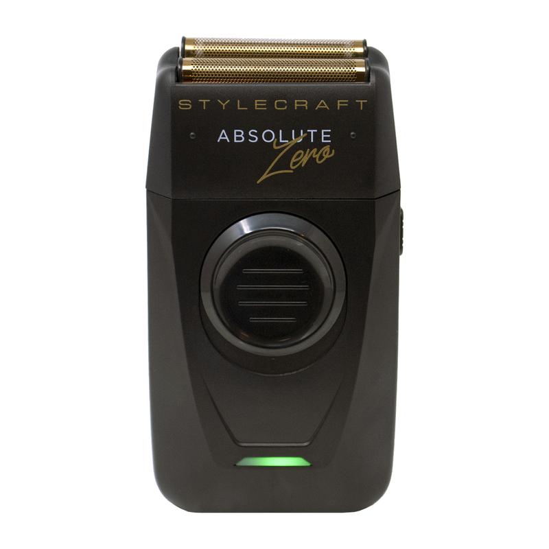 StyleCraft Absolute Zero Shaver - Professional Double Foil Cordless Shaver with Rotary Motor  Lightweight