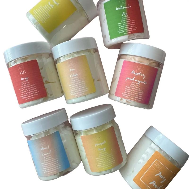 Emulsified Body Butters 2oz Travel Size - Body Care choose your fragrance