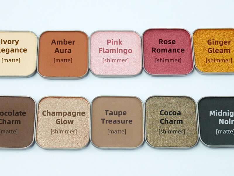 Fillwie Nine-color DIY eyeshadow set gift box.