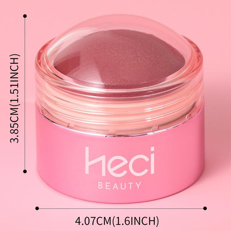Long Lasting Blendable Blush & Shimmer Highlighter Set (2pcs), Natural Look Blush For Daily Makeup, Lightweight Blush, Soft Color Shadow, Suitable For All Skins