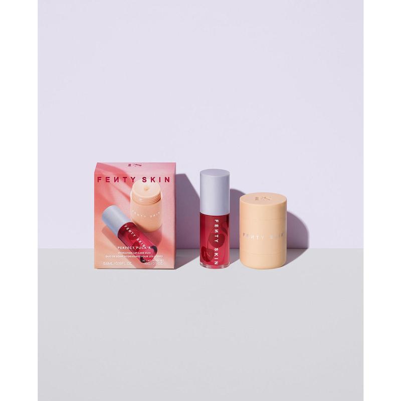 Perfect Puck'r Hydrating Lip Oil + Lip Mask Skincare Duo Moisture Intensive