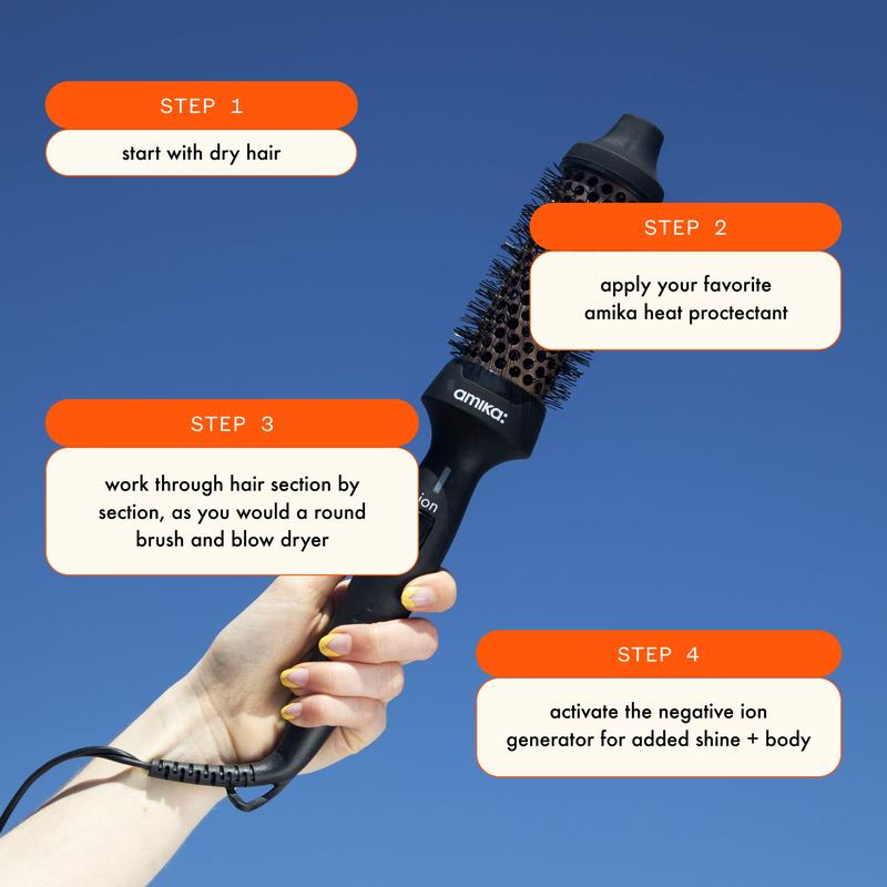 blowout babe | thermal ionic hairbrush