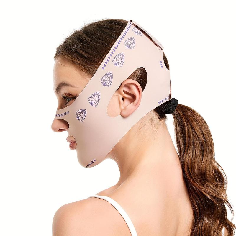 Face Slimming Bandage, 1 Count Lifting and Tightening Face Bandage, Face Slimming Artifact for Women, Face Lift and Firming, Available Day and Night
