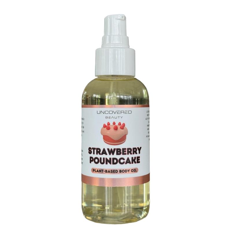 Strawberry Poundcake Plant-Based Moisturizing Body Oil