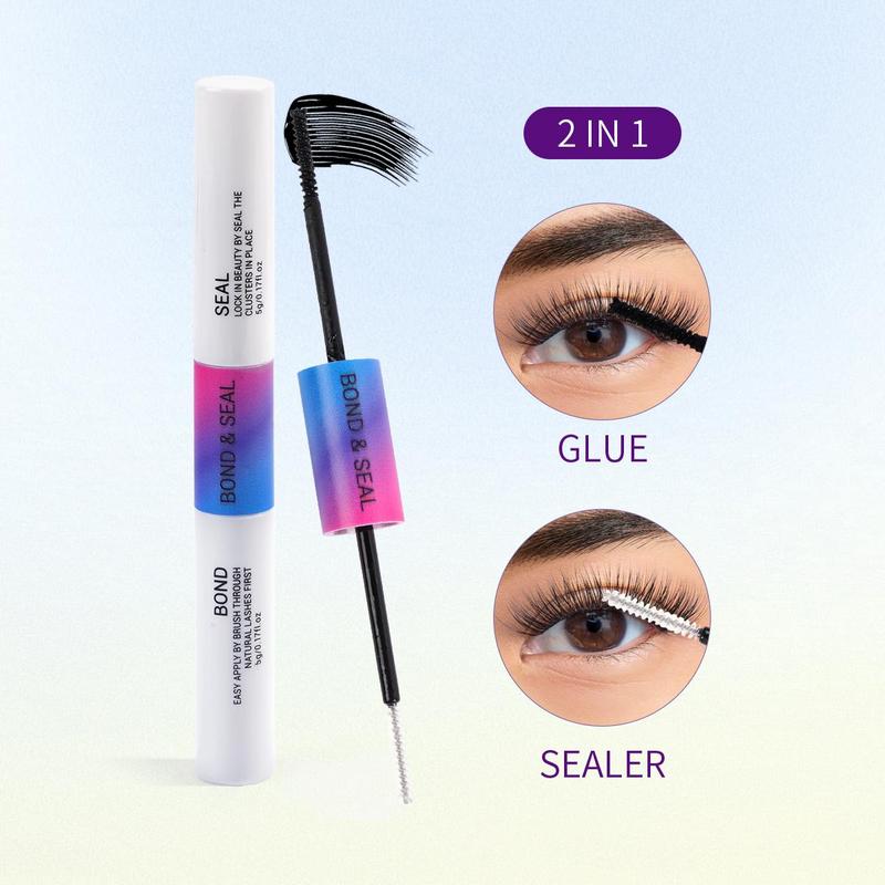 Eyelash Extension Kit, 800pcs set Individual False Eyelashes with Glue & Glue Remover & Tweezers & Brush, Professional Eye Makeup Accessories, Christmas Gift