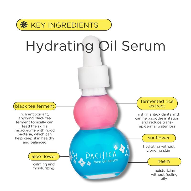 Flower Fix Bi-Phase Hydrating Oil Serum