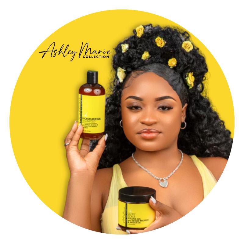 Curl Cream and Styling Mousse with Frizz Control Bundle - Ashley Marie Collection by The Hair Diagram