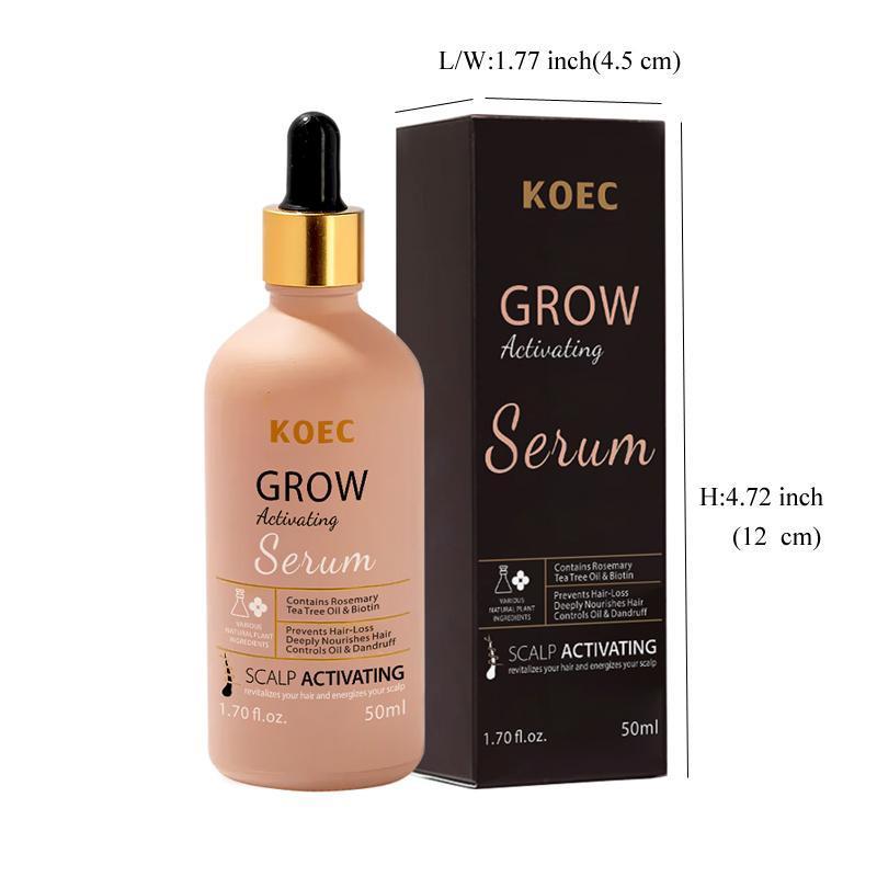 Simply Grow Scalp Activating Tonic - Lightweight & Nourishing Hair Care Oil for Men & Women - Haircare, Tea Tree, Argan Oil