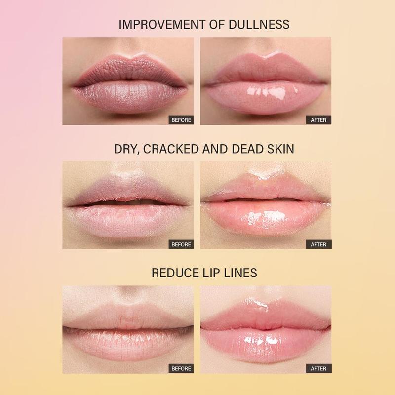 Comfort Peptide Lip Treatment, Long-lasting Hydrating Lip Care Gel, Multifunctional Lip Skincare Product for Daily Use