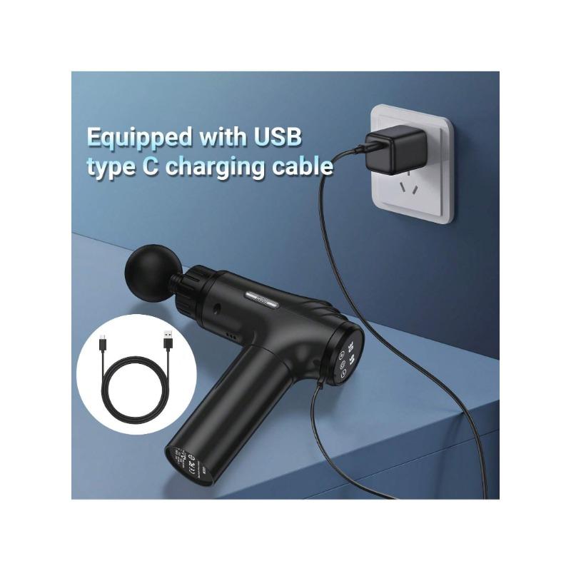 Massage Gun, Athlete Back Arm Massage, Massage Relaxation Massage Gun Deep Tissue, Handheld Electric Body Muscle Massage Gun Comfort