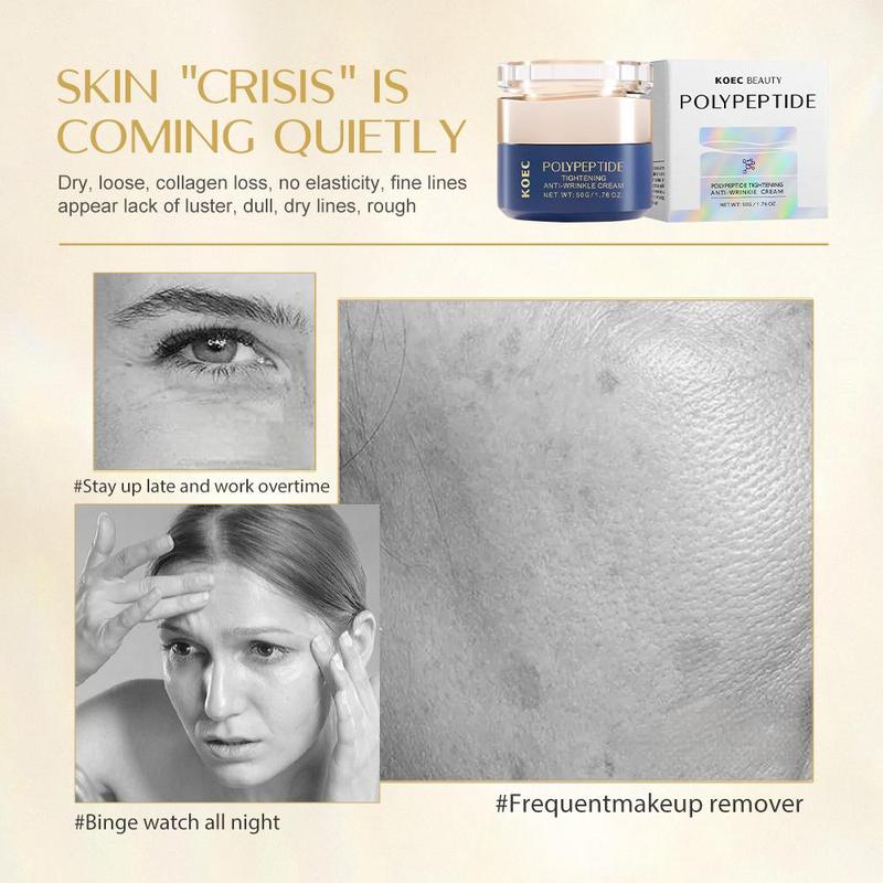 Polypeptide Tightening Cream, Moisturizing Face Cream, Hydrating and Tighten and Lift Face Cream, Christmas Gift