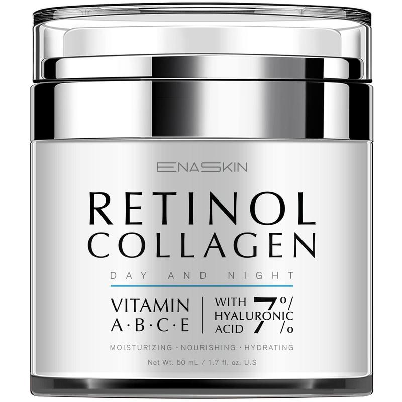 EnaSkin Retinol Cream For Face Night and Day, Skin Cream with Retinol Collagen Face Cream, Vitamin C Moisturizer, Retinol Moisturizer for Face Sensitive Skin Skincare Acne Flawless Gentle Hydrating Moisturizing Comfort Skin Repair Hydrate Moisture
