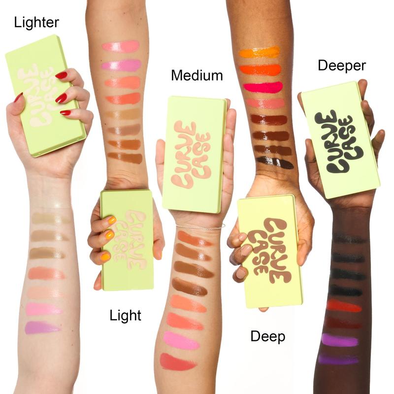Curve Case Cream Makeup Palettes, Made By Mitchell, Makeup Product, Cosmetic Gift for Women, Makeup Products