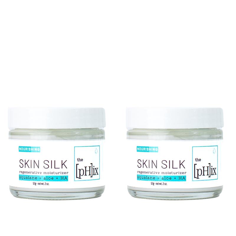 2x The pHix Skin Silk Moisturizer Duo - Daily Hydrating Moisturizer for Dry and Sensitive Skin