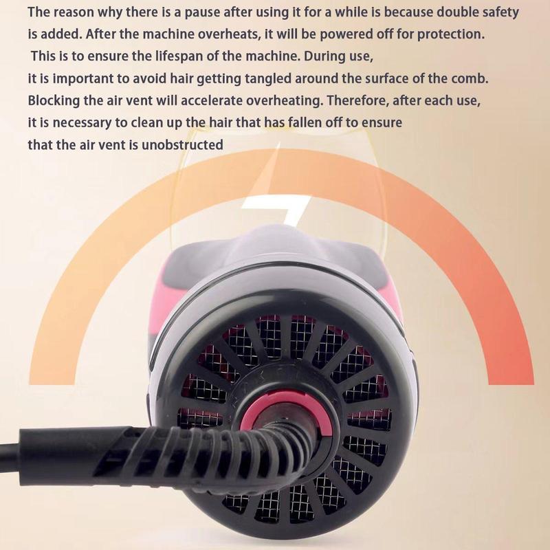 Multifunctional Comb Design Hair Dryer, 1 Box Quick Drying Styling Tool, Hot Air Brush, Hair Blower Brush, Perfect Makeup Accessories, Ideal Gift