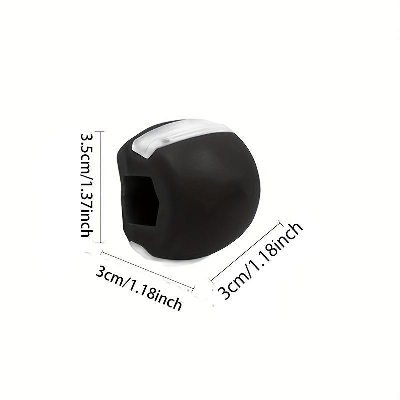 Sports Accessories Masseter Jaw Exerciser Chew Ball, Comfort Facial Masseter Ball, Jaw Line Shaper, Jaw and Neck Muscle Exercise Ball, Jaw Trainer for Men and Women, Workout Equipment, Gymtok, Jaw, Face and Neck Exerciser, Gym Accessories, Christmas Gift