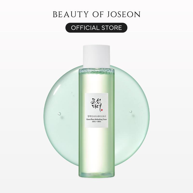 [Beauty of Joseon] Green Plum Refreshing Toner with AHA + BHA, 150ml - Flower, Ginseng Skincare Smooth