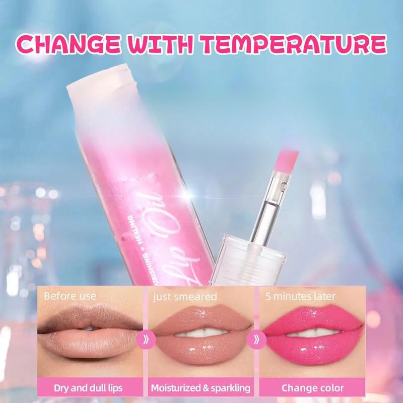Color changing lip gloss for best gift for friends, relatives and lovers